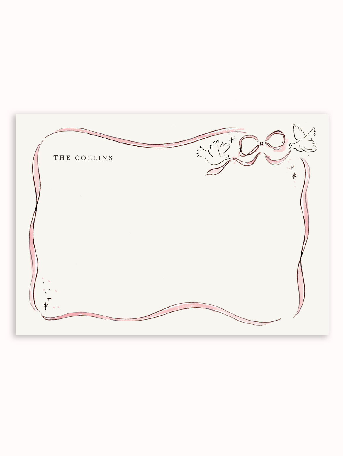 Love Birds Stationery Set