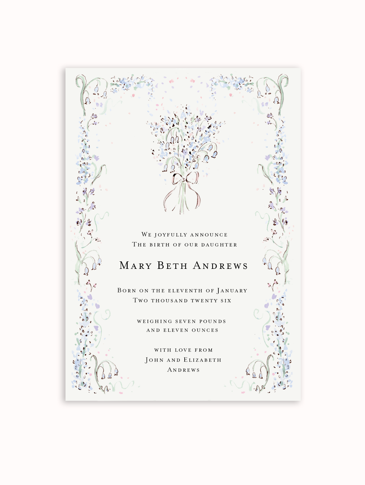 Mary Border Semi Custom