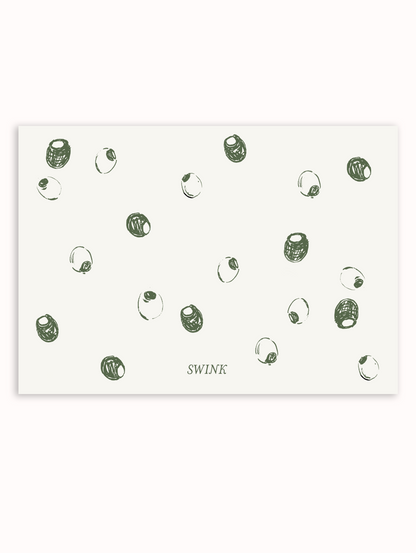 Olive Party Stationery Set