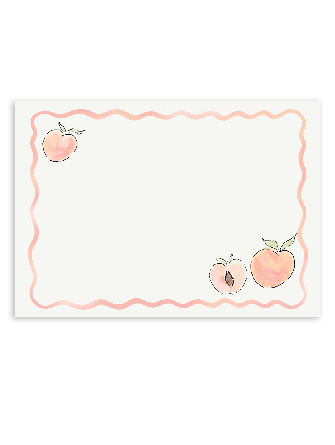 Peachy Stationery Set