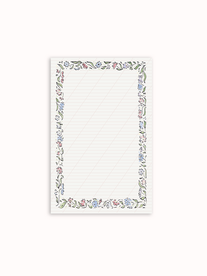 Penmanship Notepad Carmel