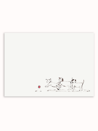 Playful Puppies Stationery Set