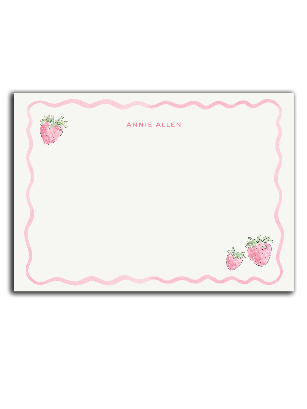 Strawberry Stationery Set