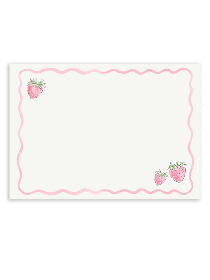 Strawberry Stationery Set