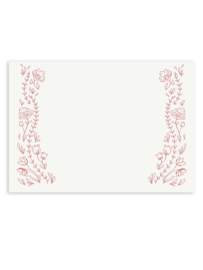 Sweet Vines Stationery