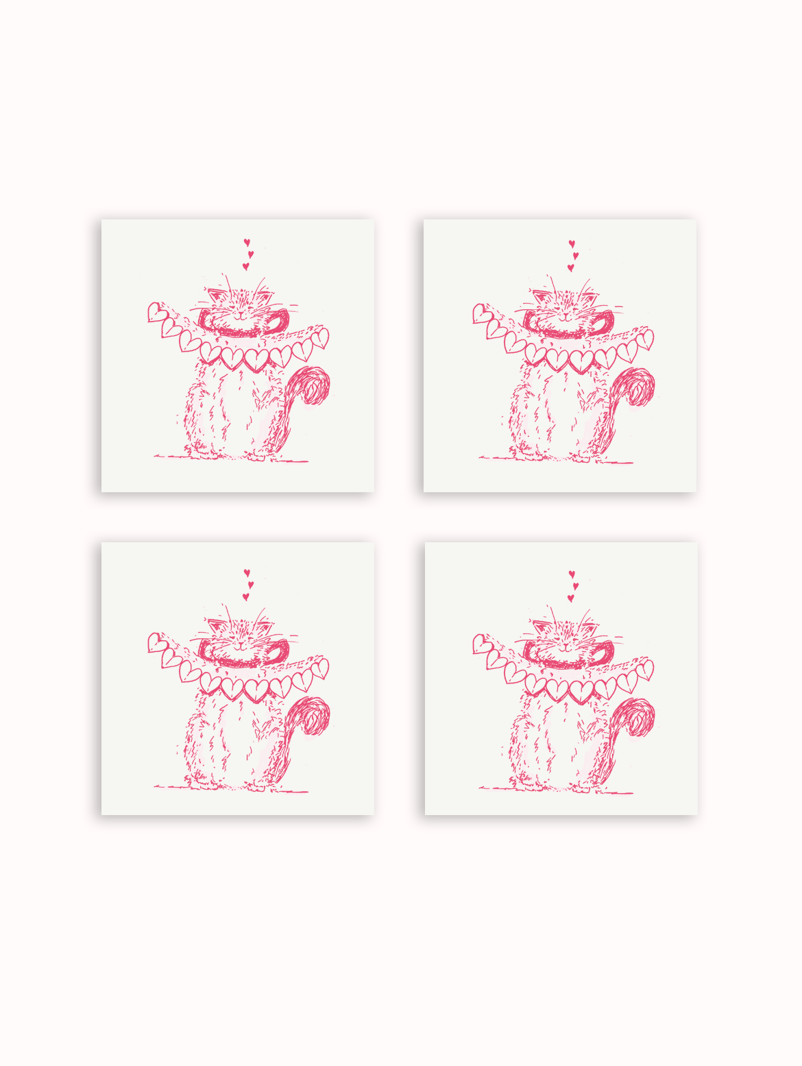 Kiko's Valentines Tiny Card Set