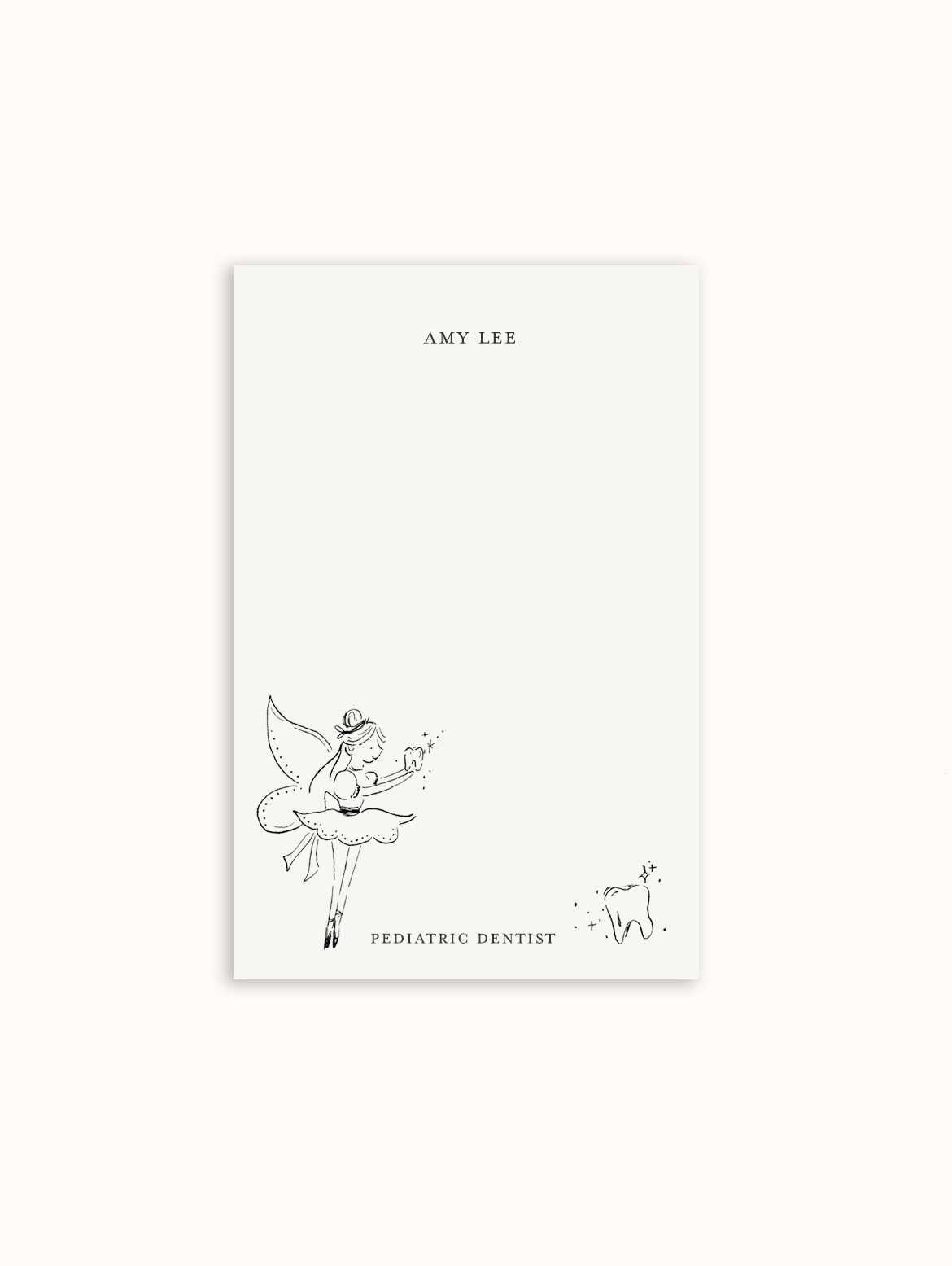 Tooth Fairy Notepad