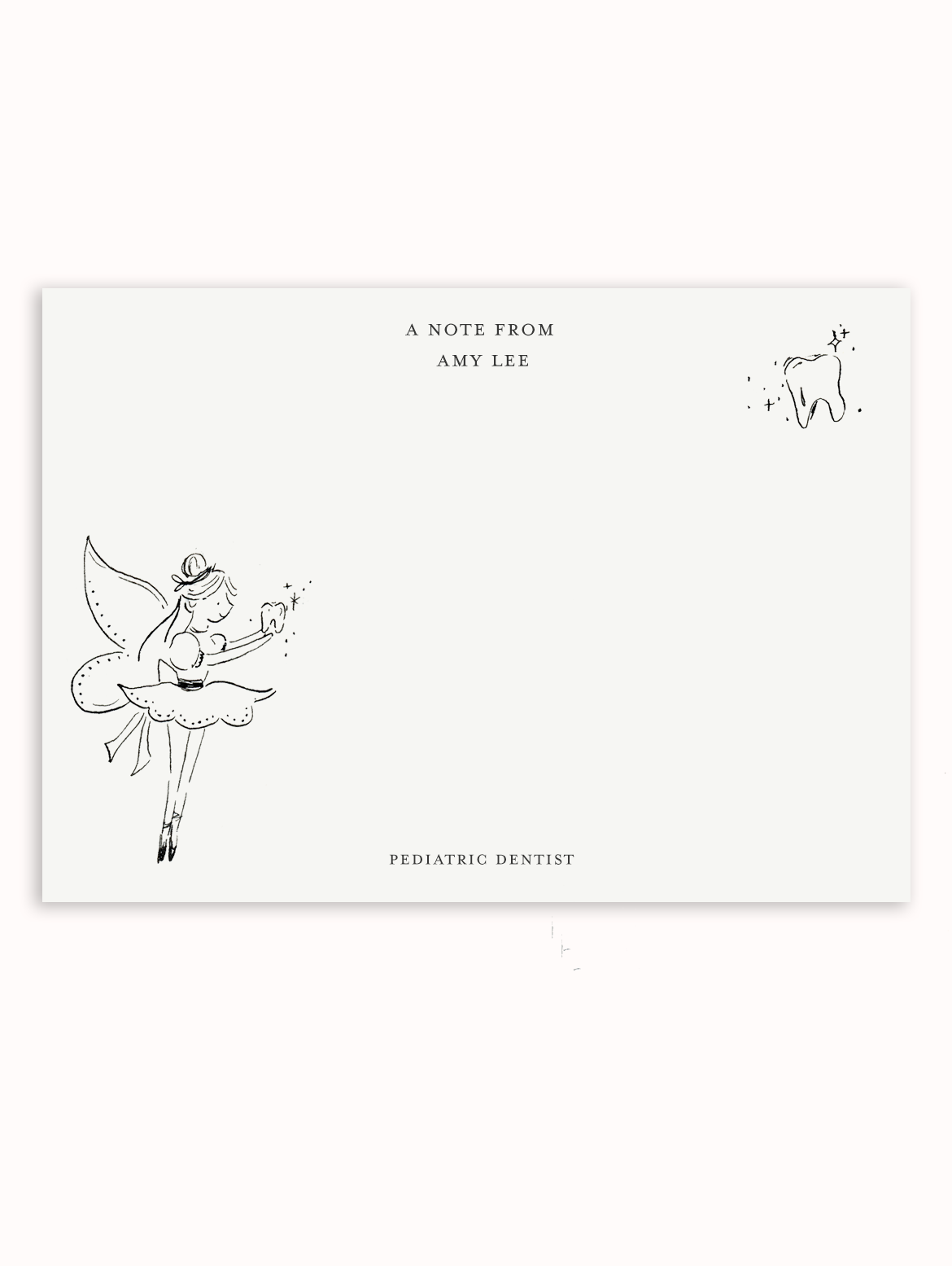 Tooth Fairy Stationery