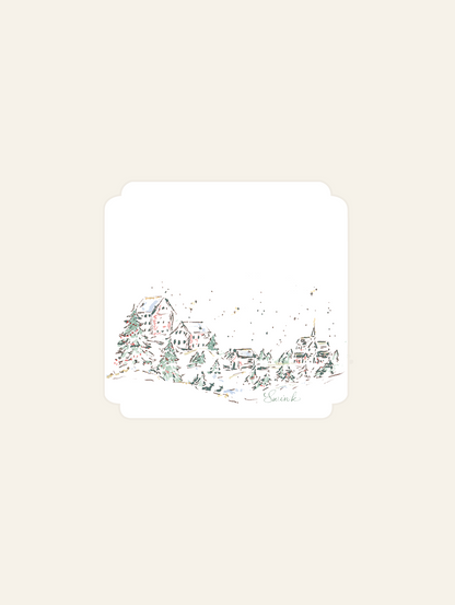 Woodland Village Gift Tags
