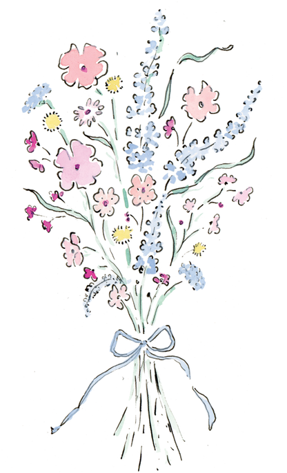Wildflower Bouquet Stationery