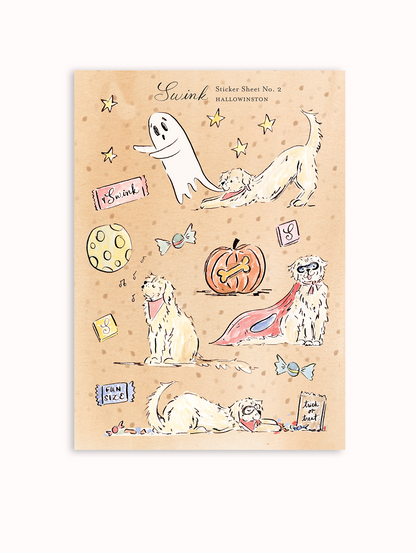Sticker Sheet No. 2 - Hallowinston
