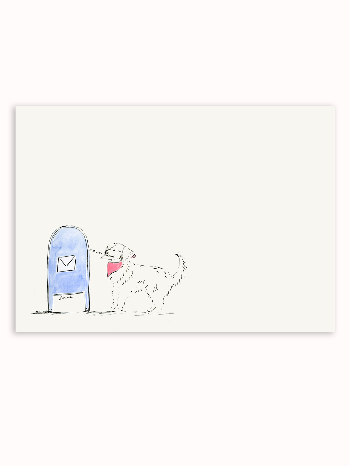 Pawstal Box Stationery Set - Winston